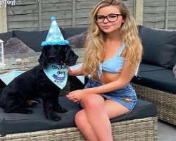She has also adopted a dog and celebrated his birthday in May 2020 She has also adopted a dog and celebrated his birthday in May 2020.